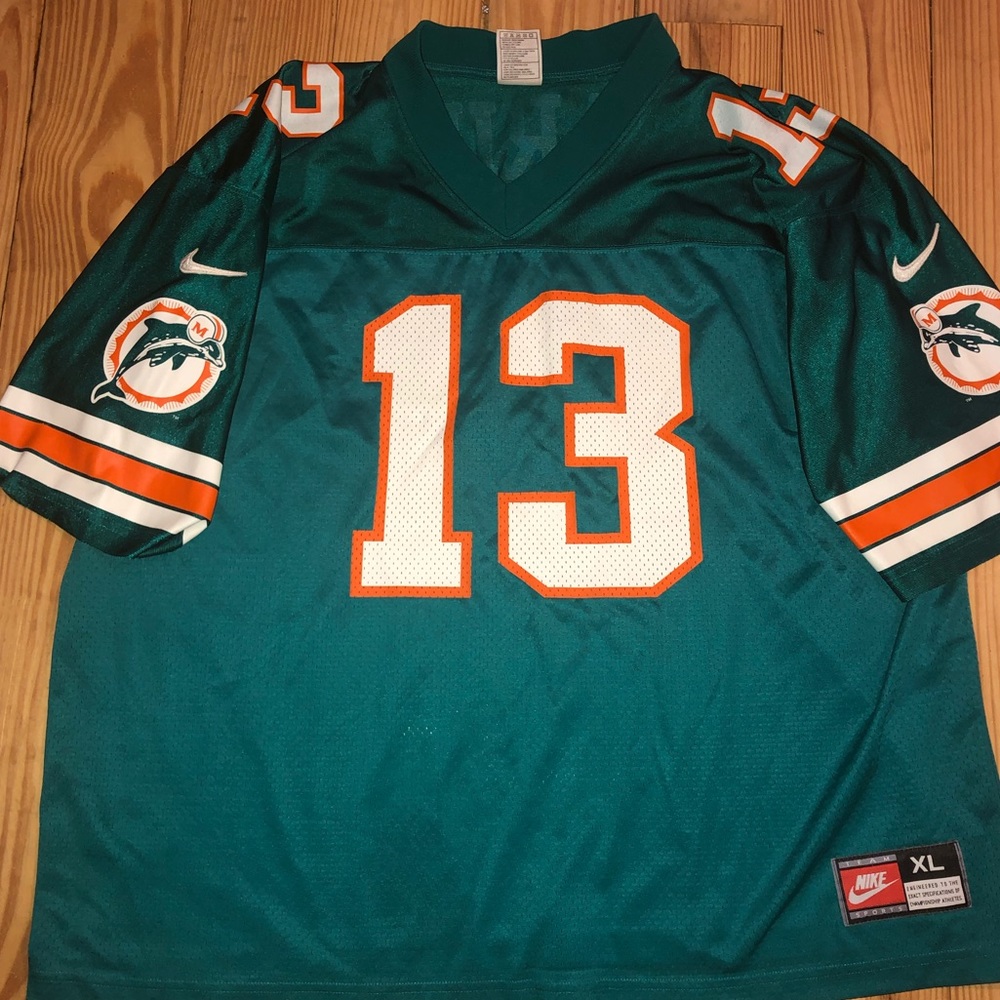 Vintage Nike Dan Marino Miami Dolphins NFL Jersey